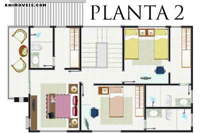 Planta piso superior