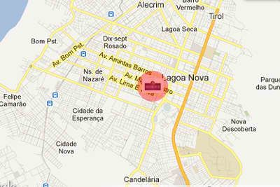 Mapa de localização