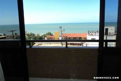 Vista da sala e varanda