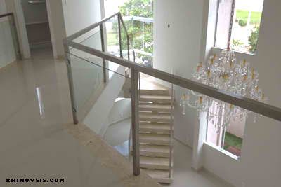 Escada para o piso superior