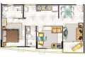 Planta do apartamento